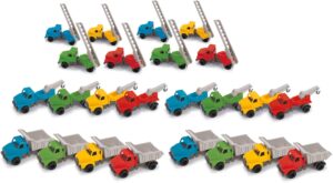 Dantoy Lastebilsett 24 Stk - Lastebiler & Traktorer