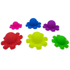 Plop Up! Vendbar Blekksprut 7 cm - Ensfarget (assortert)