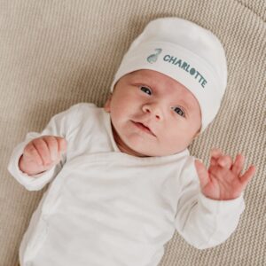 Baby lue - Hvit