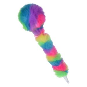 Fluffy Rainbow Kulepenn