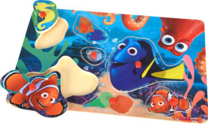 Knottepuslespill 7 Brikker - Disney Oppdrag Dory fra 2 år