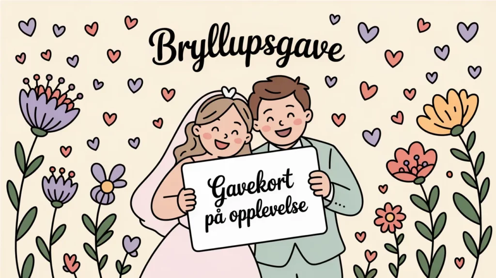bryllupsgave opplevelse