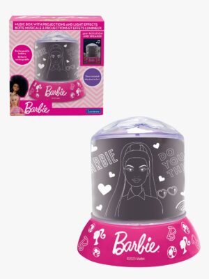 Barbie Nattlampe med Projektor & Høyttaler - Nattlamper - Plast
