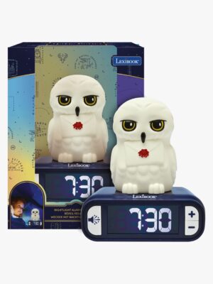 Harry Potter Hedwig Digital Vekkeklokke med Nattlampe - Klokker